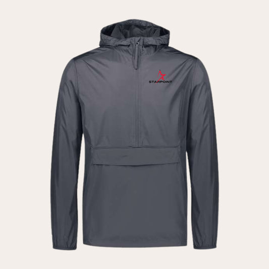SP26 Embroidered Charcoal Holloway Windbreaker