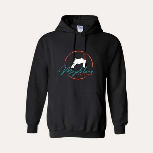 Magdaleno Printed Black Hoodie