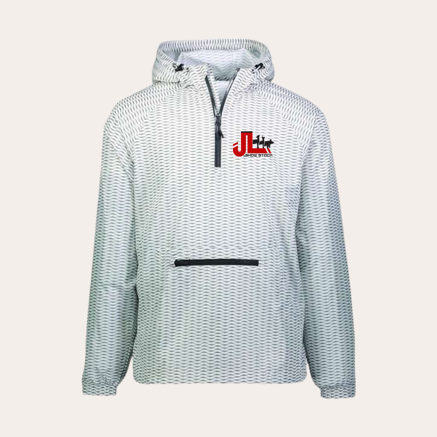 JL Showstock Patterned Windbreaker