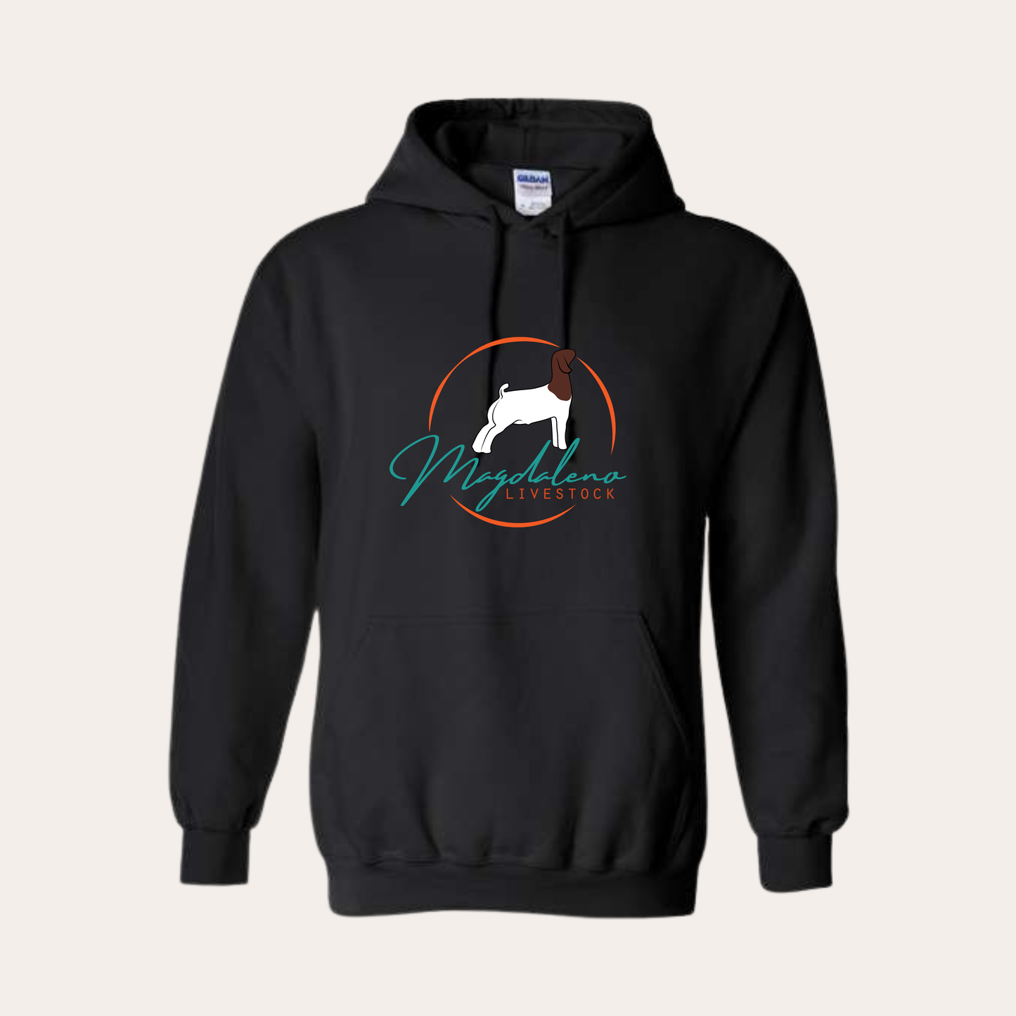 Magdaleno Printed Black Hoodie