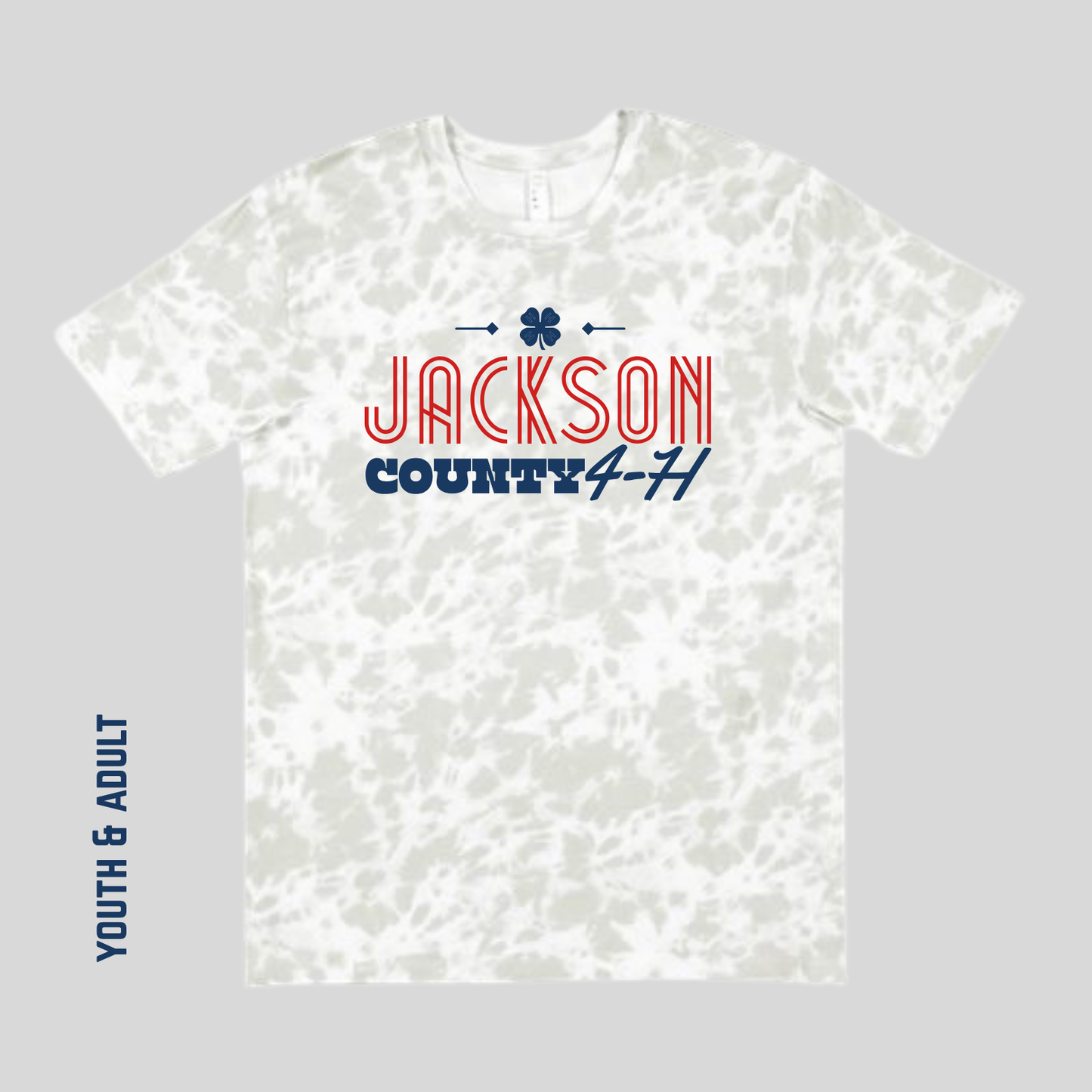 JC4H Printed Haze Tie Dye Tee