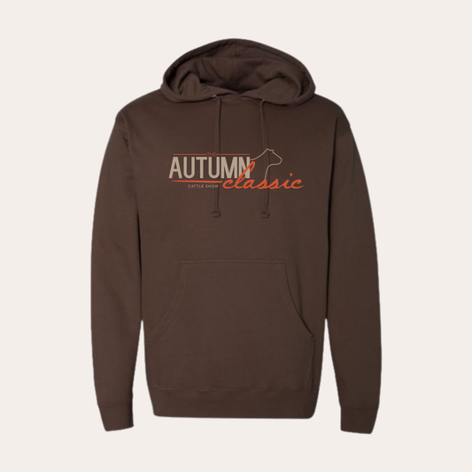 AC26 Printed Brown Softstyle Hoodie