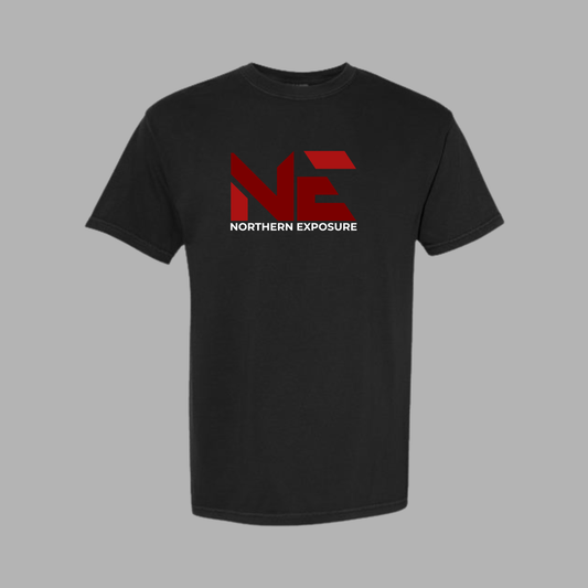 NEF26 Printed Black Softstyle Tee