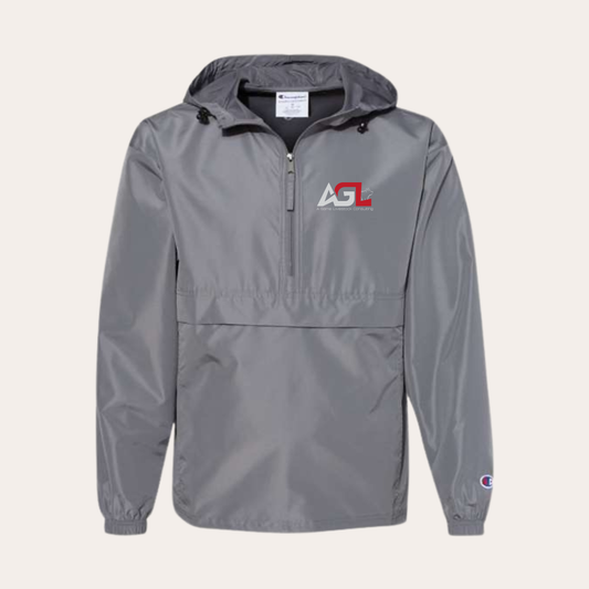 AGL Embroidered Graphite Champion Windbreaker