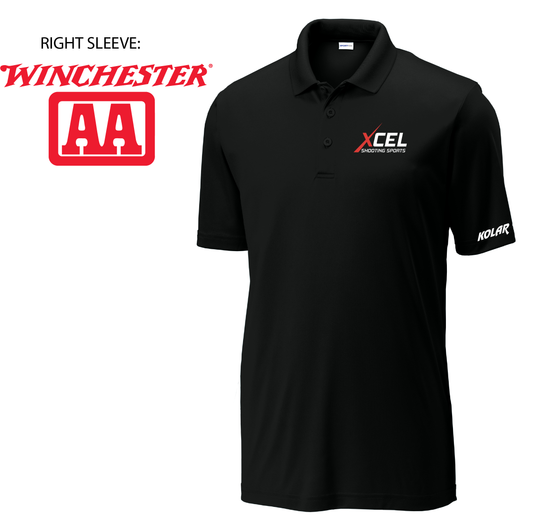 CUSTOM - Xcel polo w/ Kolar & Winchester logo sleeves